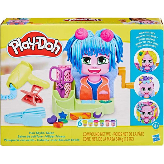 Hasbro Play-Doh: Hair Stylin Salon (F8807)