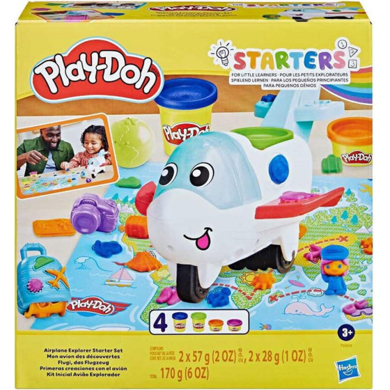 Hasbro Play-Doh: Starters - Airplane Explorer Starter Set (F8804)