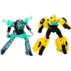 Hasbro Transformers Earthspark: Cyber-Combiner - Bumblebee Mo Malto Action Figures (F8439)