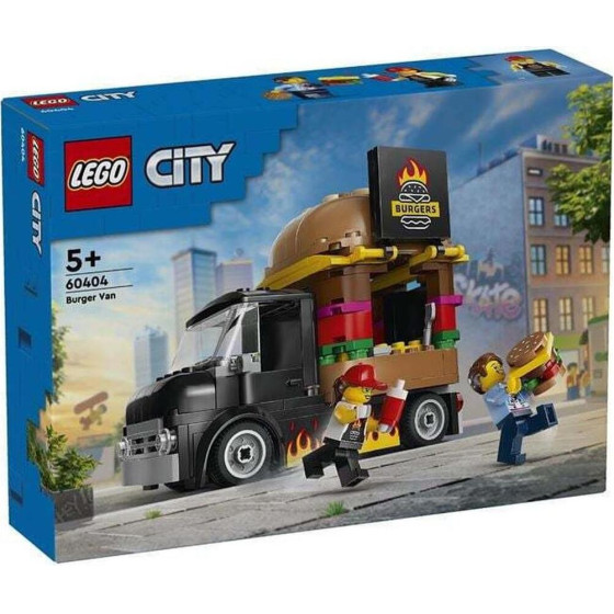 Lego City: Burger Truck Toy Building Set (60404)