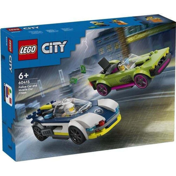Lego City: Police Car And Muscle Car Chase Set (60415)