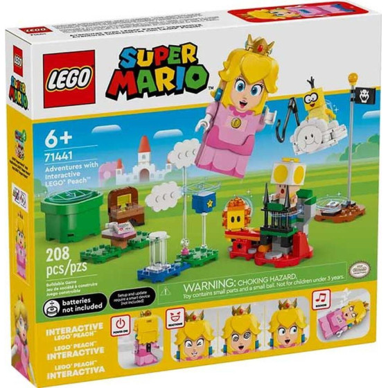 Lego Super Mario(TM): Adventures With Interactive Lego Peach(TM) (71441)