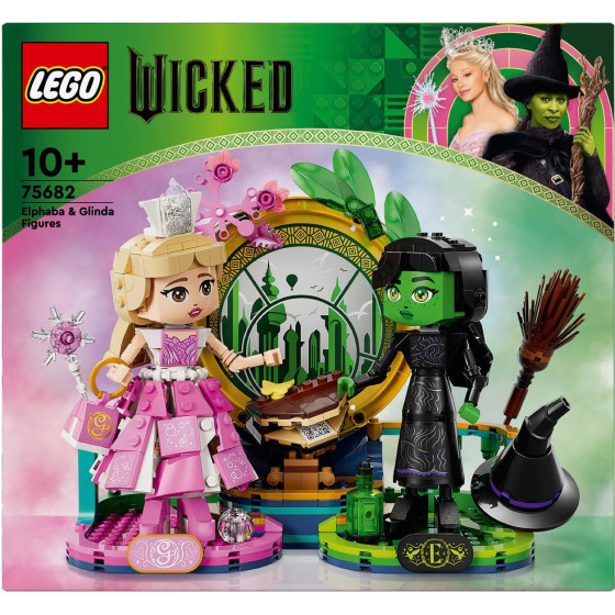 Lego Wicked: Elphaba Glinda Figures (75682)