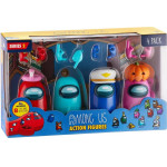 P.M.I. Among Us Action Figures 4 Pack 11.5 Cm (S2) (AU6230)
