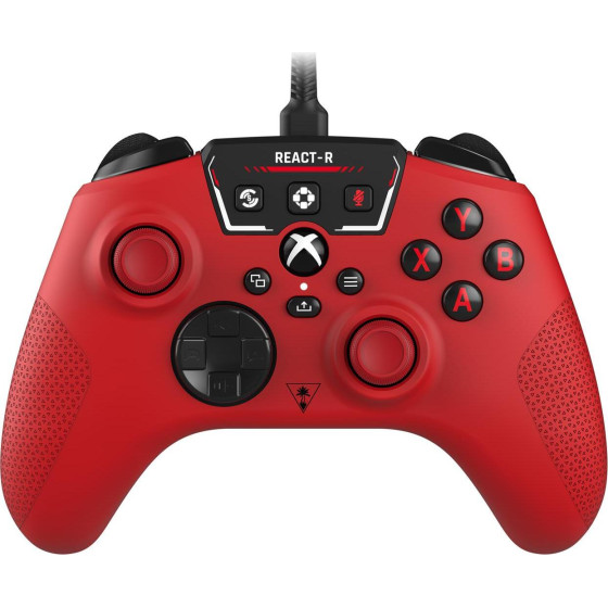 Turtle Beach: React-R - Wired Controller [For XBOX, PC] (Color: Red)