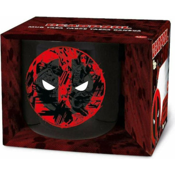 Stor Deadpool Ceramic Breakfast Mug In Gift Box (400ml) (11972)
