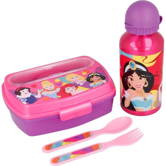 Stor Disney Princess: Bright & Bold - 4 Pcs Urban Back To School Set In Gift Box (51263)