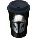 Stor Disney: Star Wars The Mandalorian Small Plastic Double-Walled Coffee Tumbler (390ml) (04868)