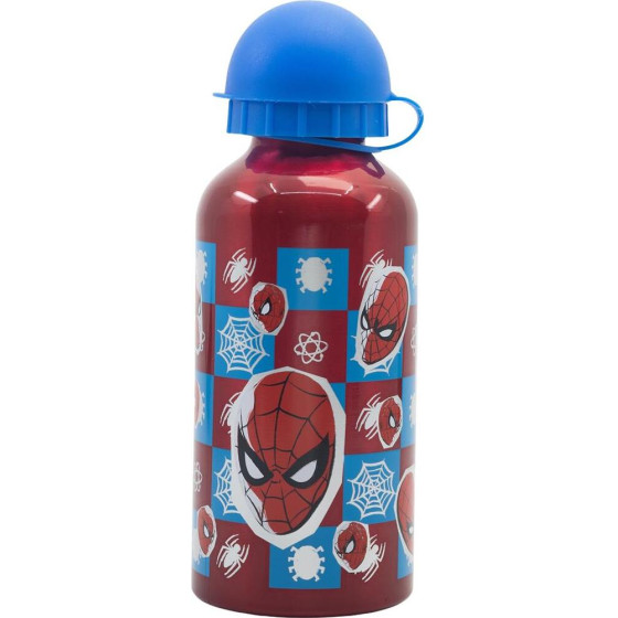 Stor Marvel: Spiderman Arachnid Grid - Aluminium Bottle (400ml) (74734)