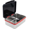 Stor Marvel: Spiderman Black Board - Stainless Steel Clamp Rectangular Sandwich Box (1100ml) (74756)