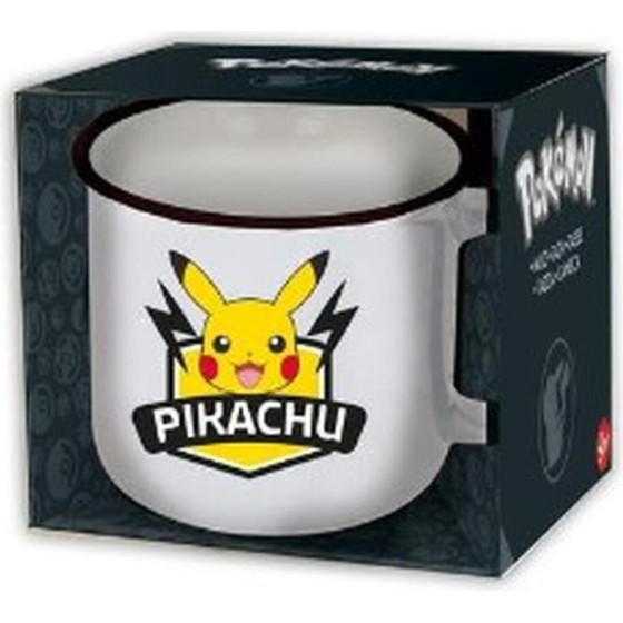 Stor Pokemon: Pikachu - Ceramic Breakfast Mug In Gift Box (400ml) (00474)