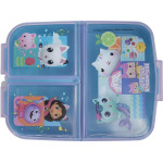Stor: Gabby Dollhouse - Multi Compartment Sandwich Box (21220)