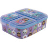 Stor: Gabby Dollhouse - Multi Compartment Sandwich Box (21220)