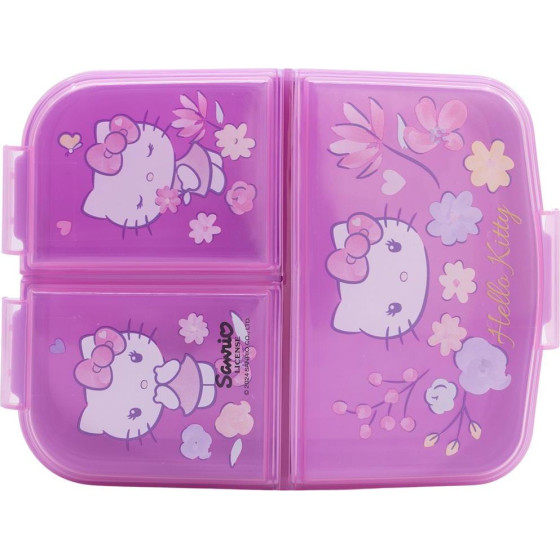 Stor: Hello Kitty - Multi Compartment Sandwich Box (81720)