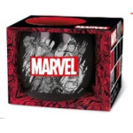 Stor: Marvel Pattern - Globe Mug In Gift Box (380ml) (75436)