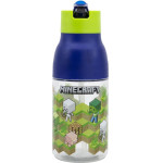 Stor: Minecraft - Isometric Double Opening Sipper Ecozen Bottle (420ml) (40465)