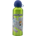 Stor: Minecraft - Isometric High Aluminium Bottle (530ml) (40460)