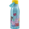Stor: Peppa Pig Core 2022 - Flexi Handle Aluminium Bottle (760ml) (13961)