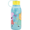 Stor: Peppa Pig Core 2022 - Kiddy Insulated Stainless Steel Bottle (330ml) (13941)