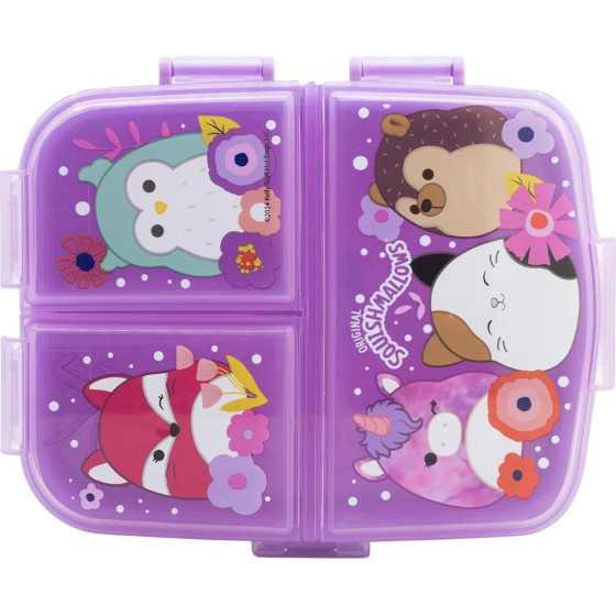 Stor: Squishmallows - Xl Multi Compartment Rectangular Sandwich Box (75899)