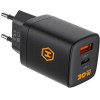 Hammer ��������� �������� ������� �������� Rapidcharge Duo �� ����� ����� Usb A & Usb C Pd 30W ����� - (AKC001408)
