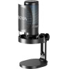 BOYA BY-K3 Usb Rgb Microphone Supercardioid w. Shockmount (2 Zones RGB) - (BOYA K3-02)