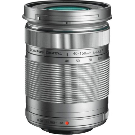Olympus Om System M.Zuiko Digital Ed 40-150mm F4.0-5.6 R / EZ-M4015 R Silver - (V335390SW000)