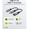 Goobay ���������� USB-C �� 3.5mm & USB-C 60W, 480Mbps, ���� - (74524)