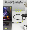 Goobay ������� USB-C USB4, 100W, 40Gbps, 8K/60Hz, 2m, ����� - (74193)