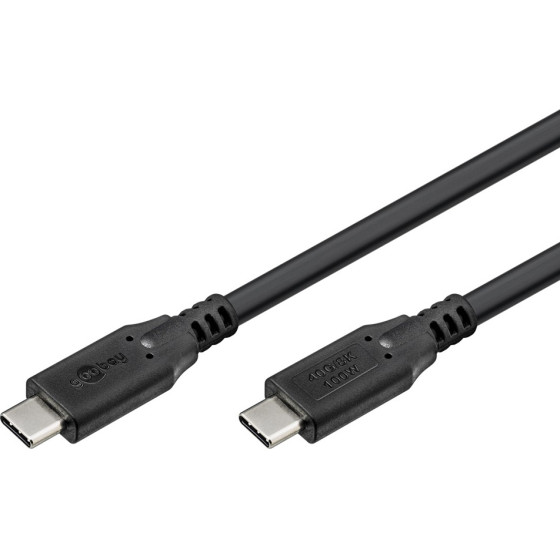 Goobay ������� USB-C USB4, 100W, 40Gbps, 8K/60Hz, 2m, ����� - (74193)