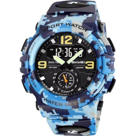 Skmei �������/��������� ����� ������ - 2341 - Army Blue - (223410_army_blue)