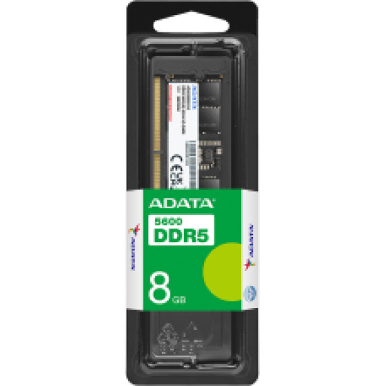 Adata Ram Dimm 8GB DDR5, 5600MHz, CL46, Single TRAY, LTW. - (AD5U56008G-S)