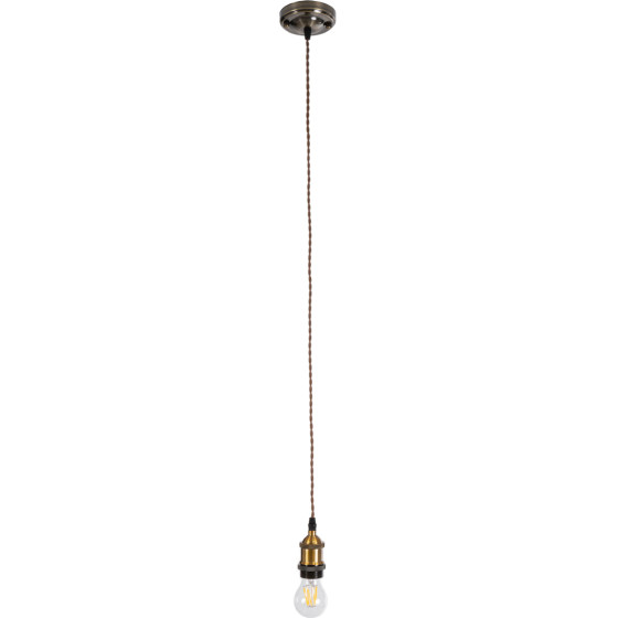 GloboStar Vintage �������� ��������� �������� �������� 1 x E27 IP20 ����� & ���������� ������� �� ���� ������ - 100cm - (115105)
