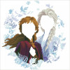 Diamond Dotz Frozen 2 Snow Sisters 40�40