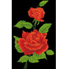 Diamond Dotz Red Rose Corsage 27X42