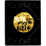 ERIK ����� ������, 3cm ����, �� ������� A4 Glitter I Love You To The Moon And Back