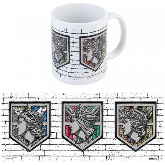 ERIK ����� 350ml Attack On Titan Wall Emblems (Anime Collection)