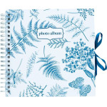 ERIK ����-������� Scrapbook 25X25�� 40 ����� Blue NATURE