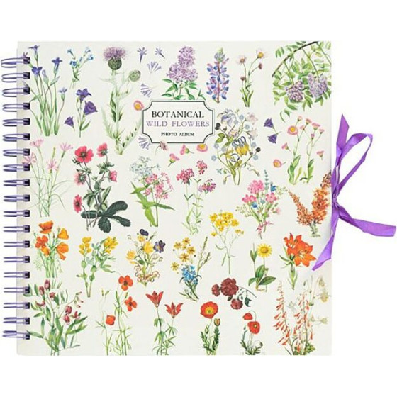 ERIK ����-������� Scrapbook 25X25�� 40 ����� Botanical Wild Flowers By Kokonote