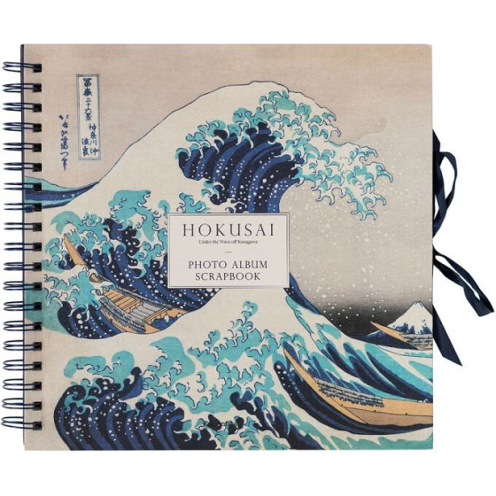 ERIK ����-������� Scrapbook 25X25�� 40 ����� Japanese Art Hokusai By Kokonote