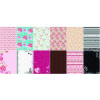 FOLIA ����� ������ Glitter A4, 12 ��� 165 ��, Sweet