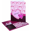 FOLIA ����� ������ Glitter A4, 12 ��� 165 ��, Sweet