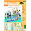 FOLIA ����� ������ Glitter, A4, 12 ��� 165 ��, Kids