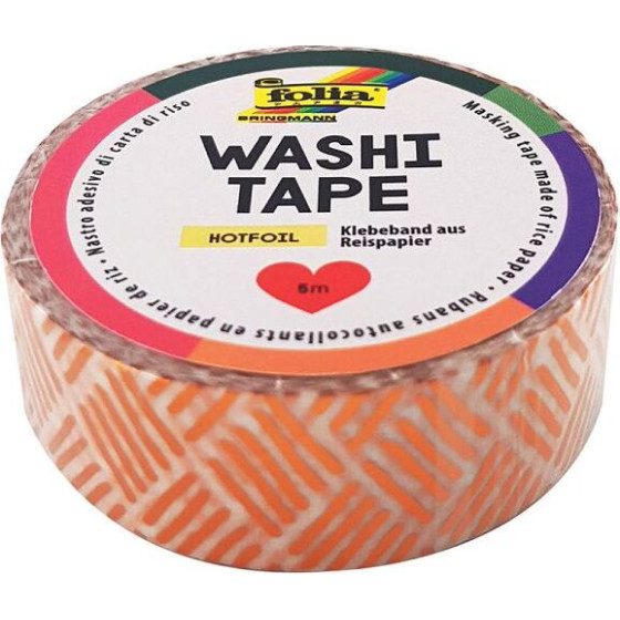 FOLIA ������ Washi, 15mmX5m, Hotfoil COPPER