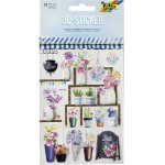 FOLIA ��� 12 ����������� 3D Effect, 12.5X18.5 ��, Love PLANTS