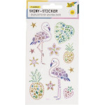 FOLIA ��� 12 ����������� �� ������������, 10�16 cm, FLAMINGO