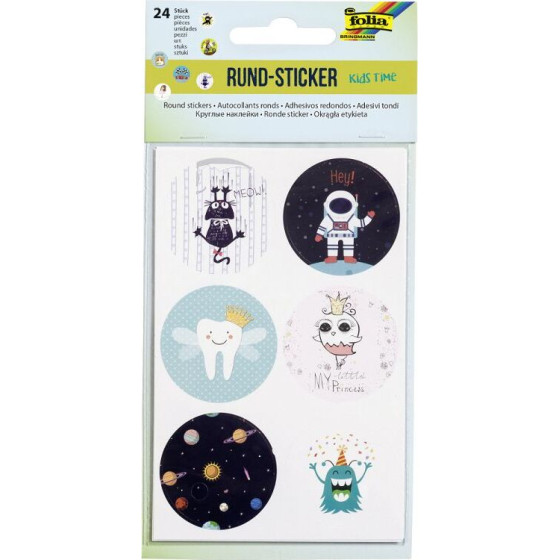 FOLIA ��� 24 ����������� ���������, 4 ����� 9X14 ��, Kids TIME