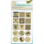 FOLIA ��� ����������� Craft Paper, 8 ����� 10X16 ��, VINTAGE