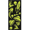 FOLIA ��� ����������� Glow In The dark, 2 ����� 10X23�� SPACENIGHT