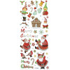 FOLIA ��� ����������� �� �������, 5 ����� 10X23 ��, CHRISTMAS